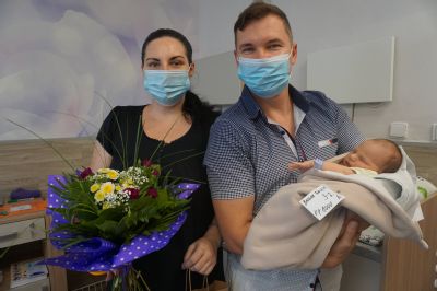 Tisící miminko narozené v Nemocnici AGEL Ostrava-Vítkovice se jmenuje Tobiáš